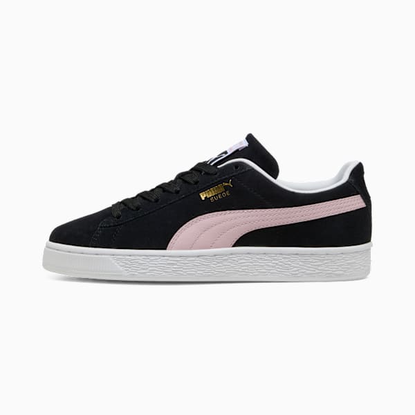 PUMA Suede Classic Black-Pastel Pink-Gold