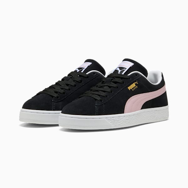 PUMA Suede Classic Black-Pastel Pink-Gold