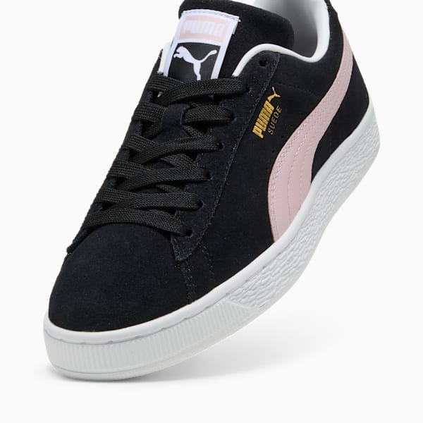 PUMA Suede Classic Black-Pastel Pink-Gold