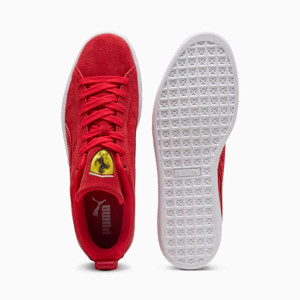 PUMA Suede Santhonia Tavares Red-White Stitching