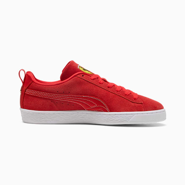PUMA Suede Santhonia Tavares Red-White Stitching