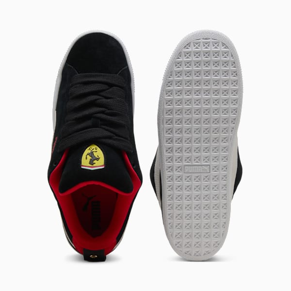 PUMA Suede XL Black-Off-White-Red
