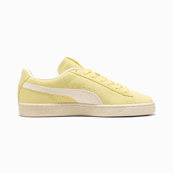 PUMA Suede Vintage Pastel Yellow-Off-White Badge-Gum Sole