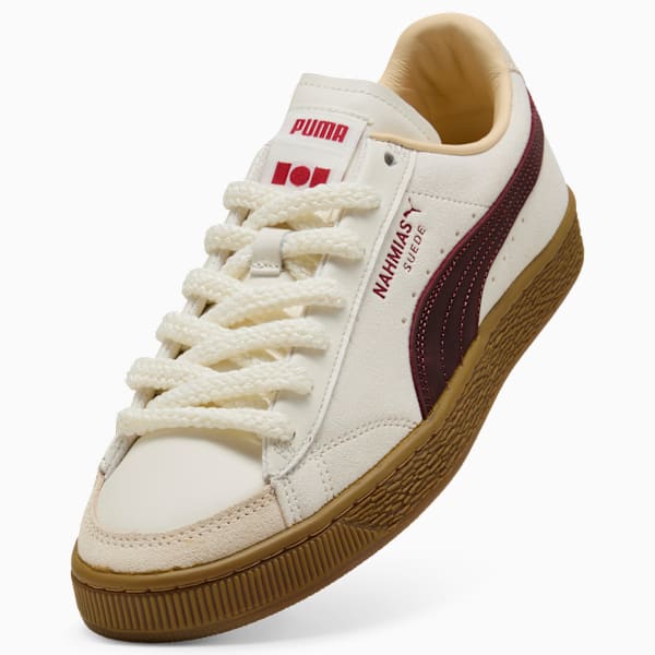 PUMA Suede x Nahmias Off-White-Burgundy-Gum Sole