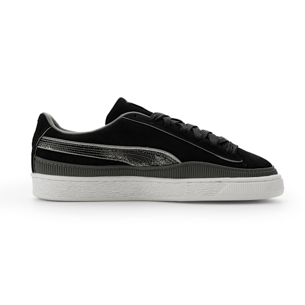 PUMA Suede x JAWICZ Black-Silver Glitter-White