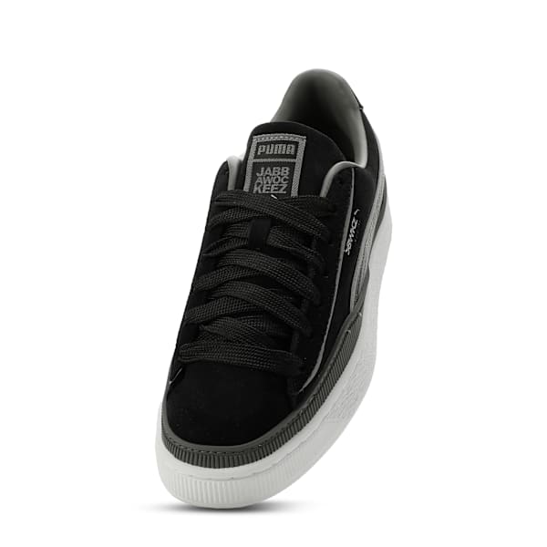 PUMA Suede x JAWICZ Black-Silver Glitter-White