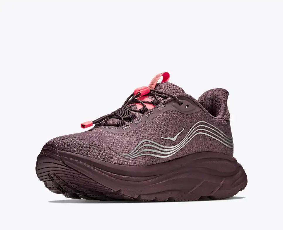 Hoka Speedgoat 6 — Plum Purple / Silver / Pink