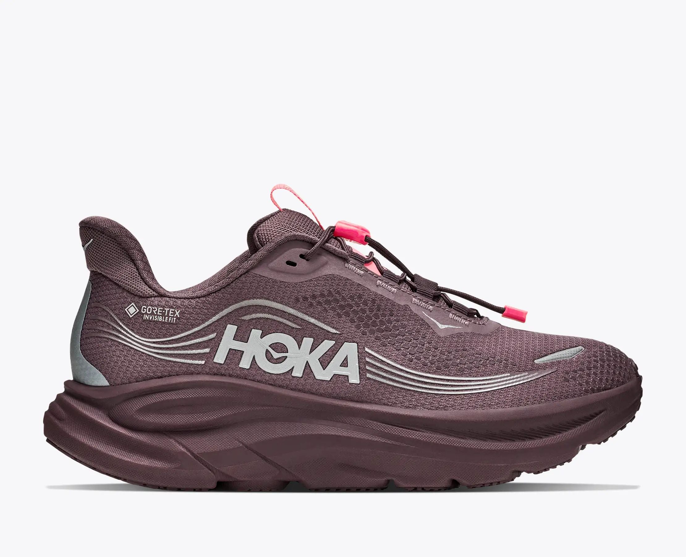 Hoka Speedgoat 6 — Plum Purple / Silver / Pink