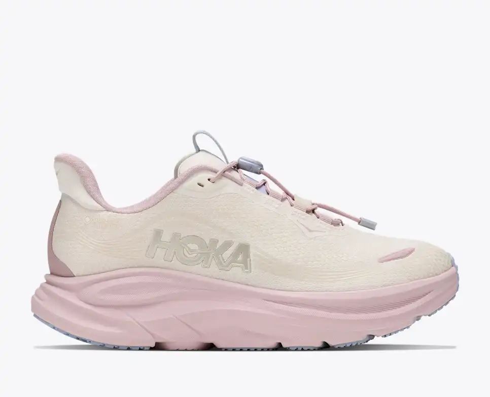 Hoka Speedgoat 6 — Cream / Off-White / Dusty Pink