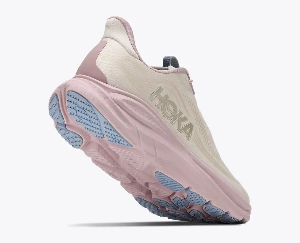 Hoka Speedgoat 6 — Cream / Off-White / Dusty Pink