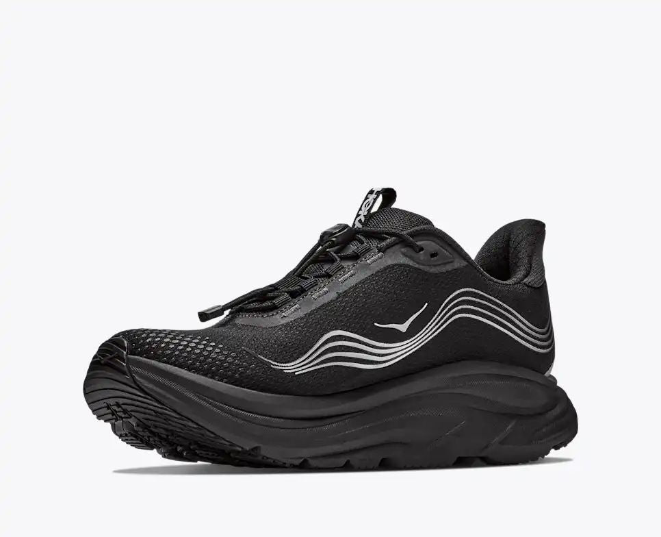Hoka Speedgoat 6 — Black / Silver