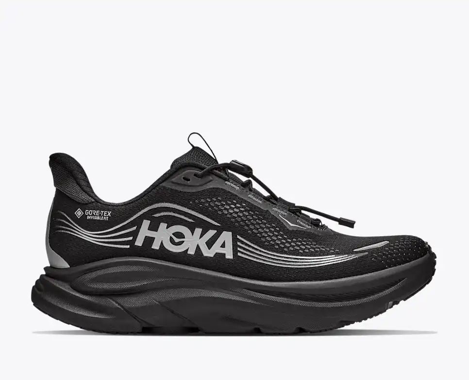Hoka Speedgoat 6 GTX — Black / Silver