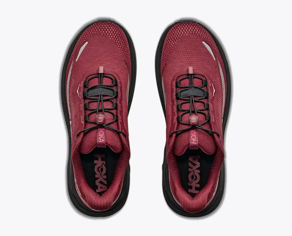 Hoka Speedgoat 6 GTX — Burgundy Red / Silver