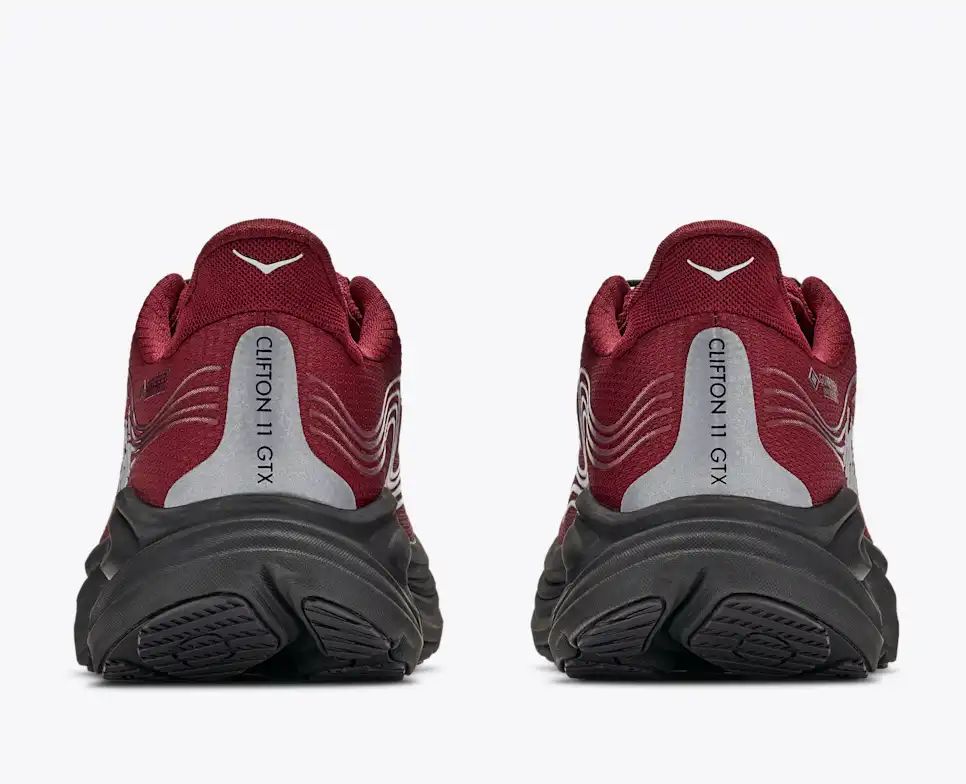 Hoka Speedgoat 6 GTX — Burgundy Red / Silver