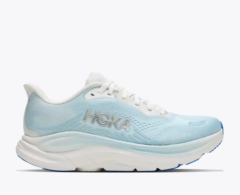 Hoka Bondi 8 — Light Blue / White