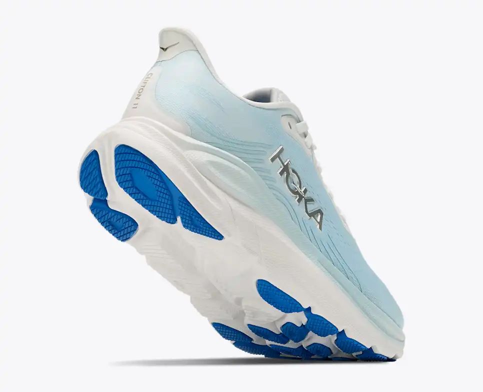Hoka Bondi 8 — Light Blue / White