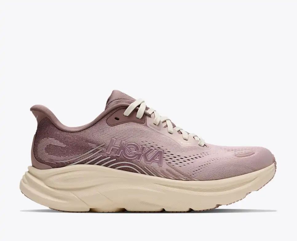 Hoka Bondi 8 — Mauve / Purple / Cream