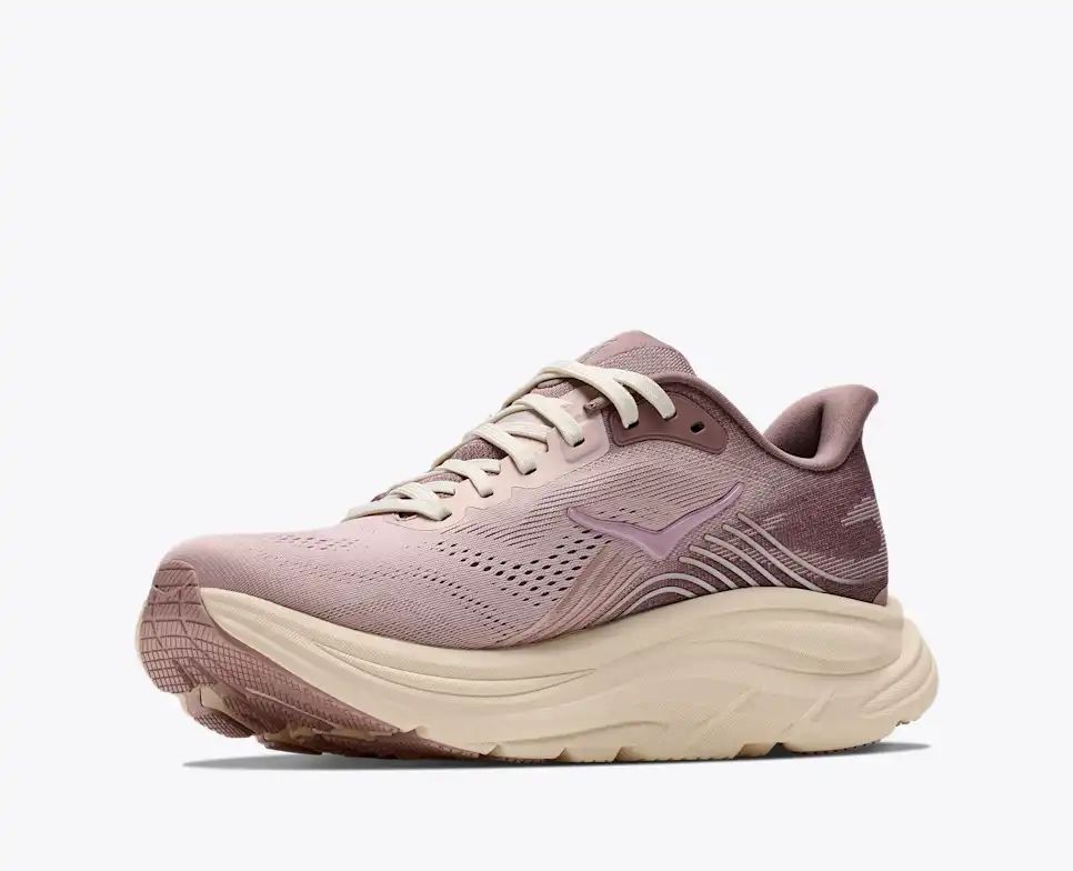 Hoka Bondi 8 — Mauve / Purple / Cream