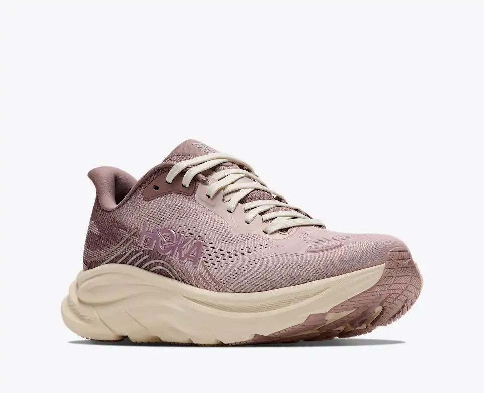 Hoka Bondi 8 — Mauve / Purple / Cream