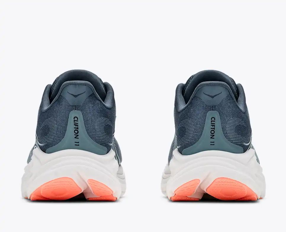 Hoka Bondi 8 — Slate Gray / Orange