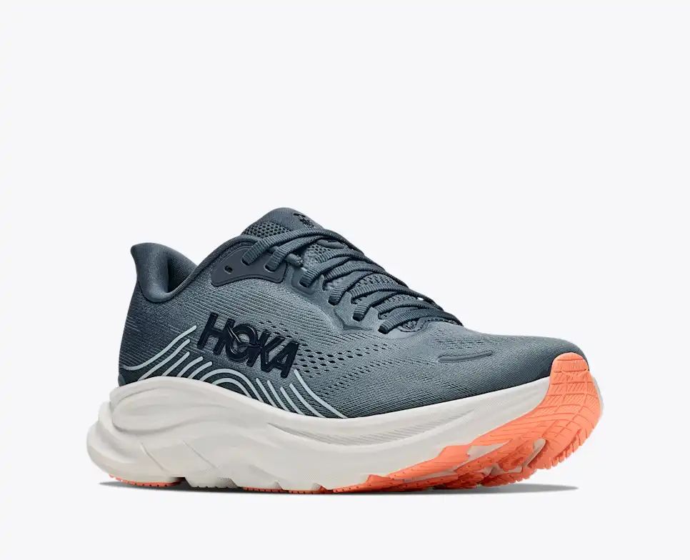 Hoka Bondi 8 — Slate Gray / Orange