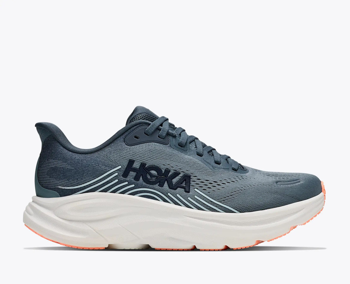 Hoka Bondi 8 — Slate Gray / Orange