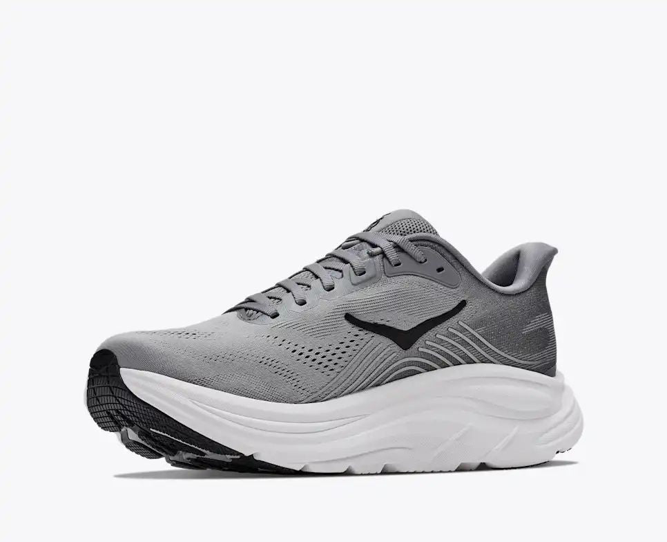 Hoka Bondi 8 — Gray / White