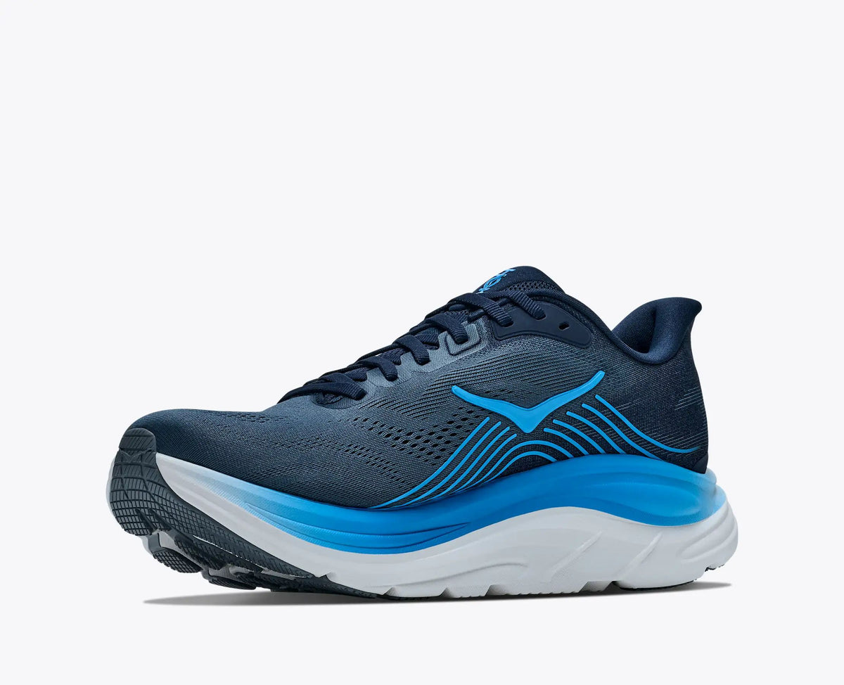 Hoka Bondi 8 — Navy / Bright Blue / White