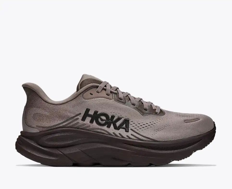 Hoka Bondi 8 — Taupe / Dark Brown