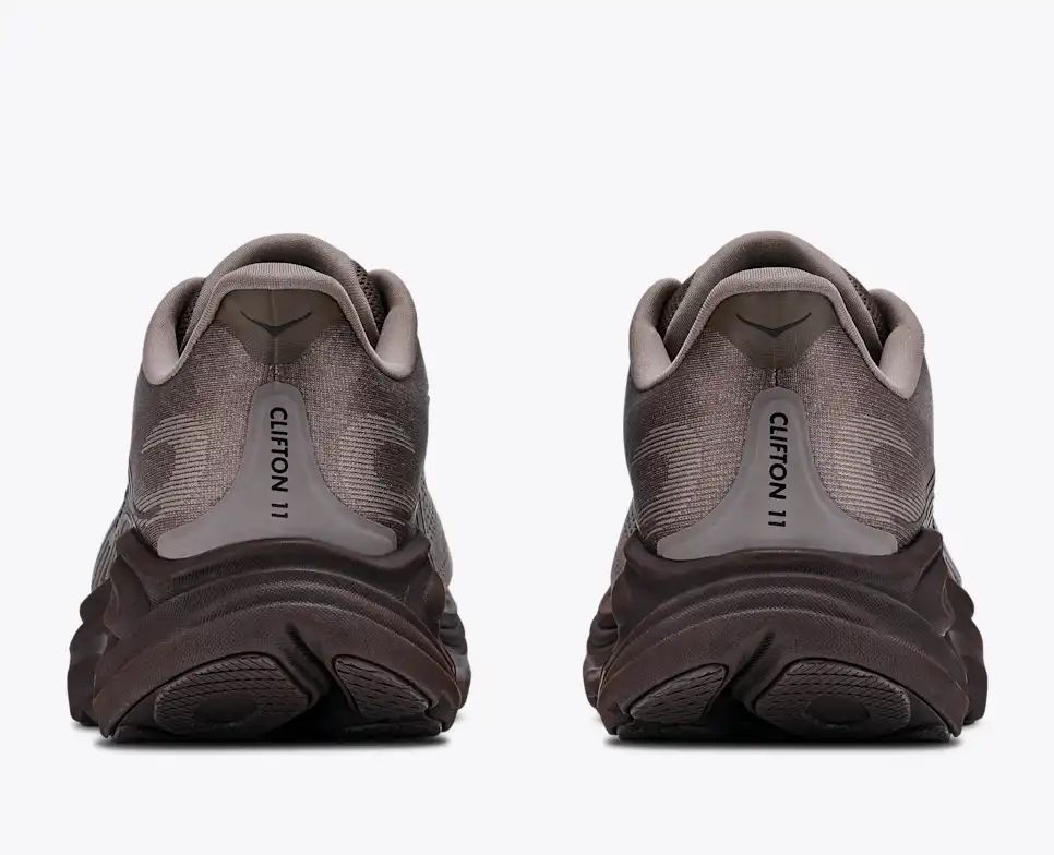 Hoka Bondi 8 — Taupe / Dark Brown