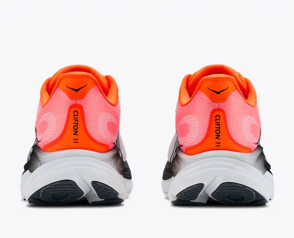 Hoka Bondi 8 — Pink / Orange / Black / White