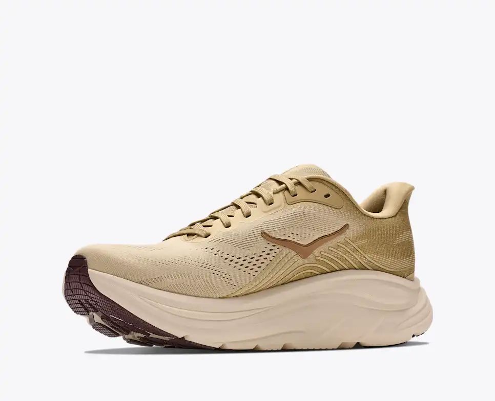 Hoka Bondi 8 — Cream / Beige