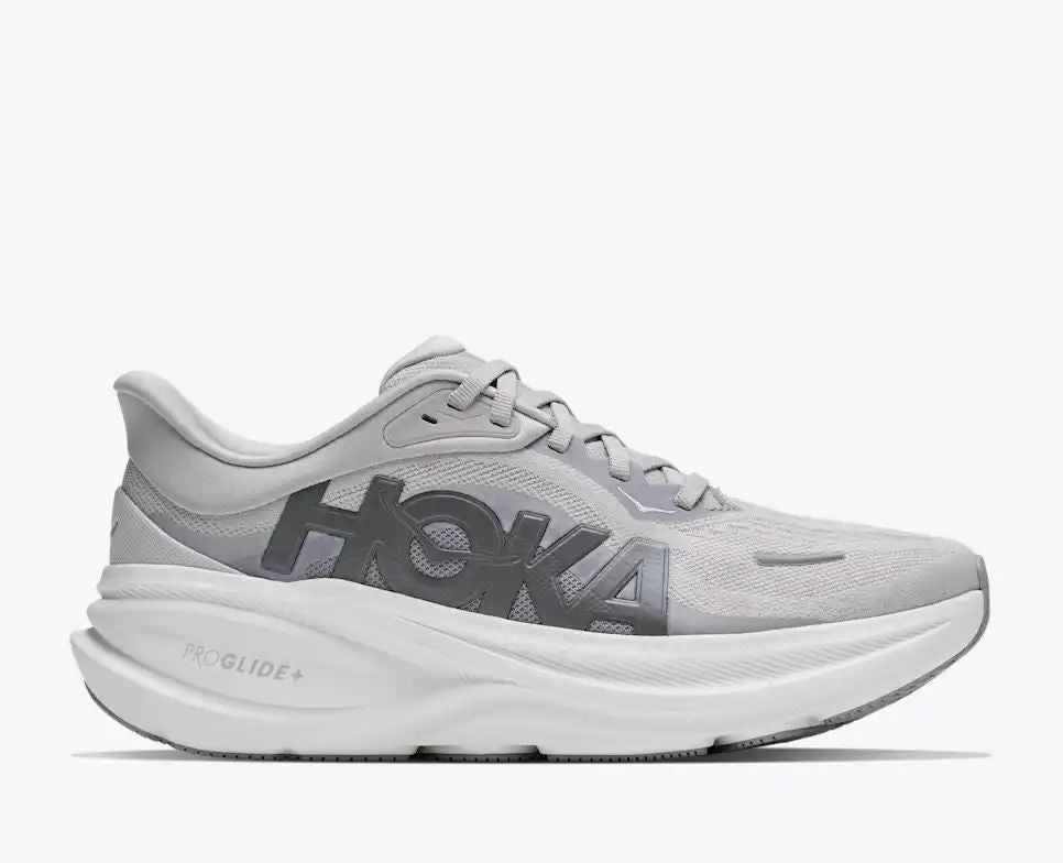 Hoka Pro Glide+ — Light Gray