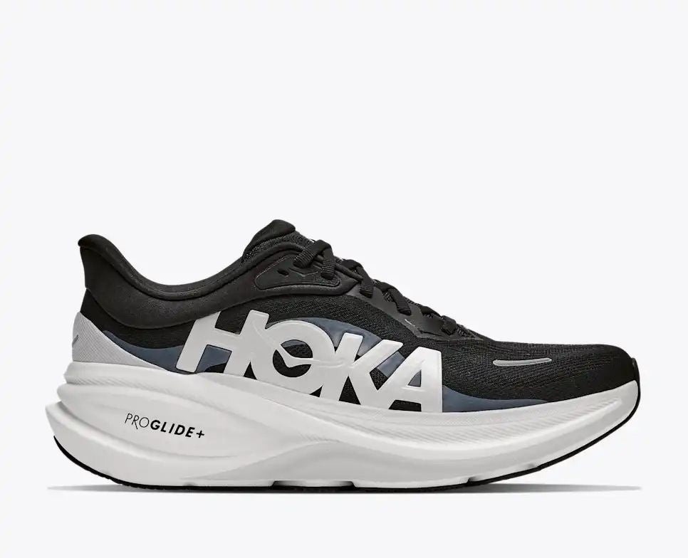 Hoka Pro Glide+ — Black / White