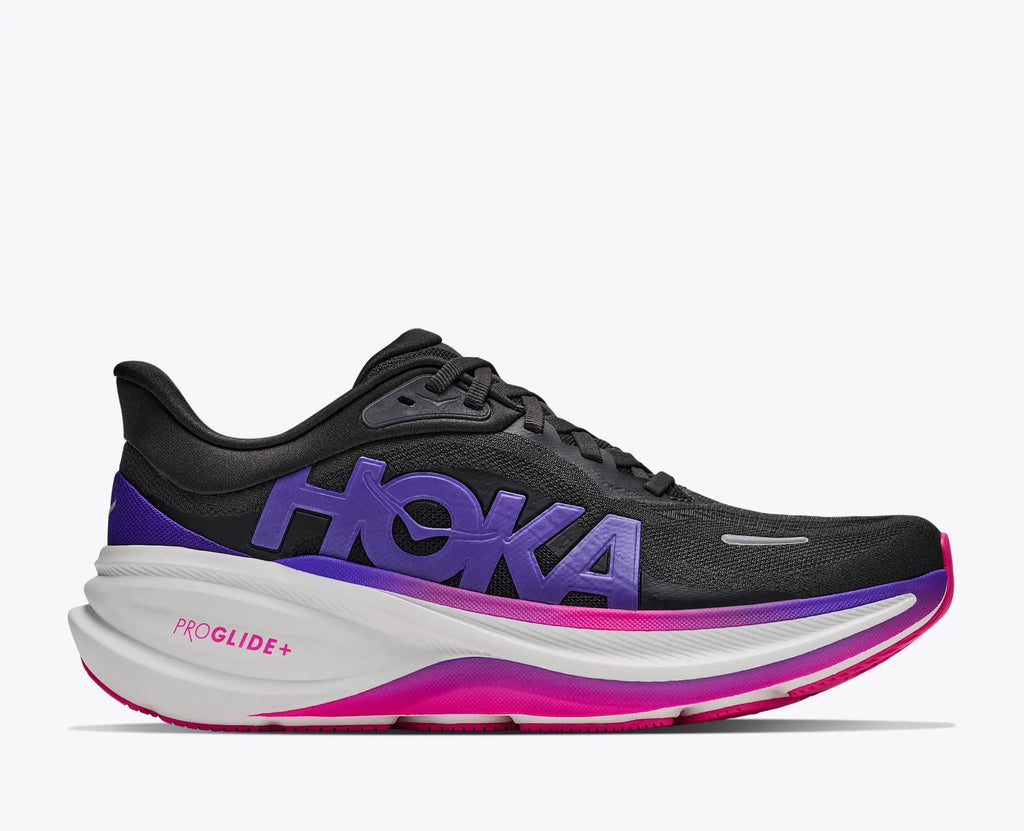 Hoka Pro Glide+ — Black / Purple / Pink