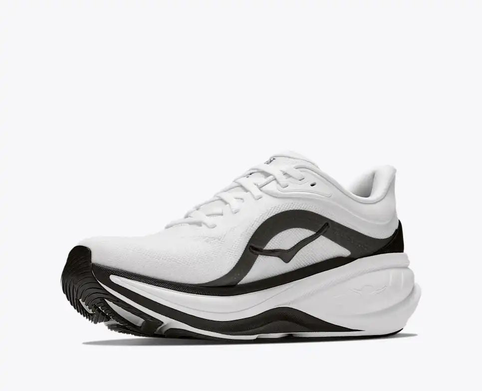 Hoka Pro Glide+ — White / Black