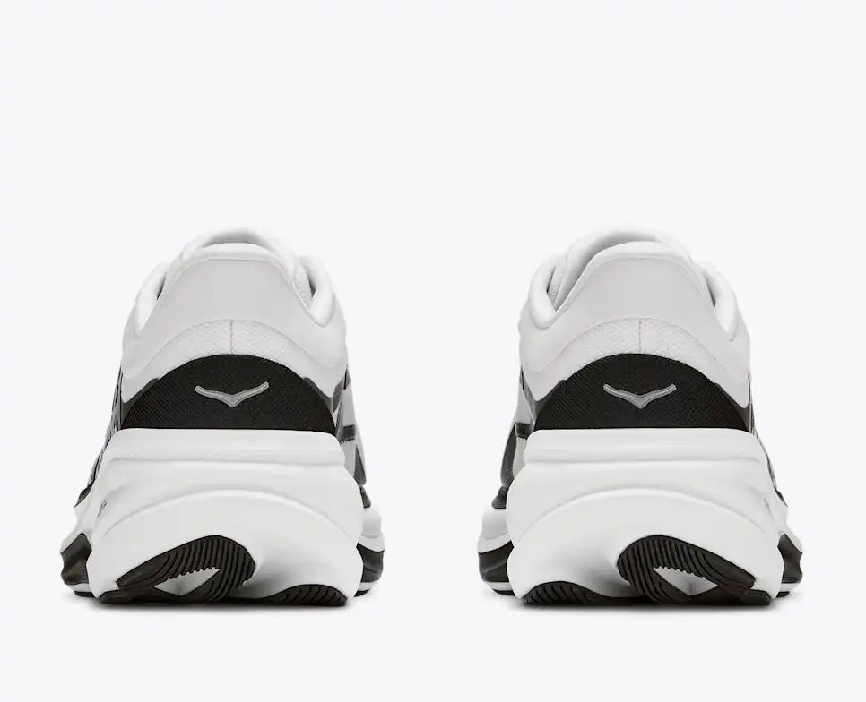 Hoka Pro Glide+ — White / Black