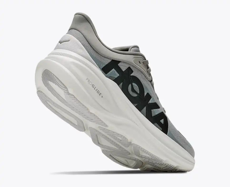 Hoka Pro Glide+ — Gray / White