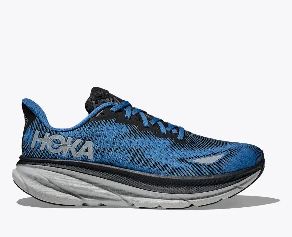 Hoka Clifton 9 — Blue / Black