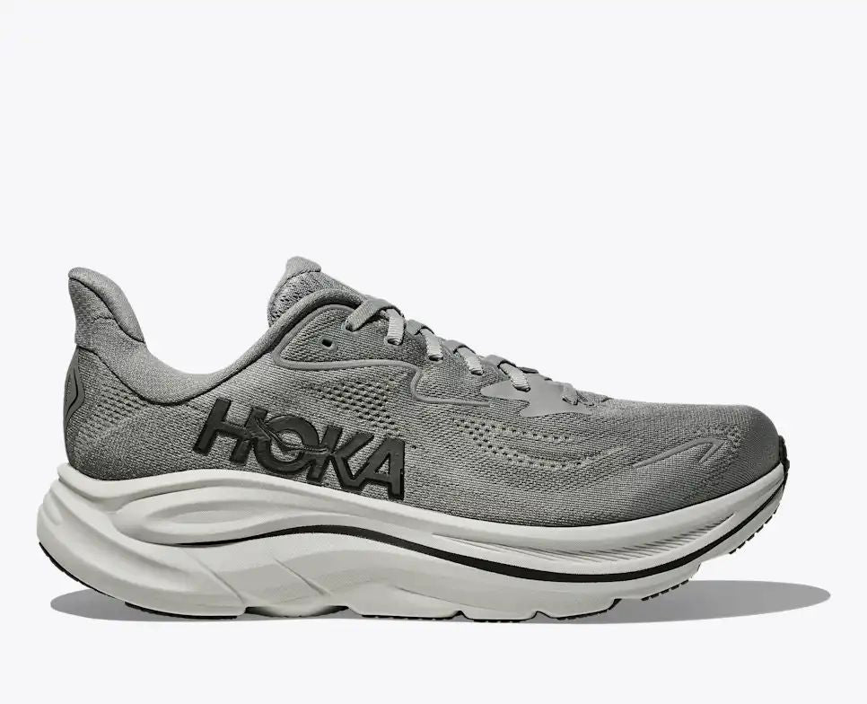 Hoka Clifton 10 — Gray / Black