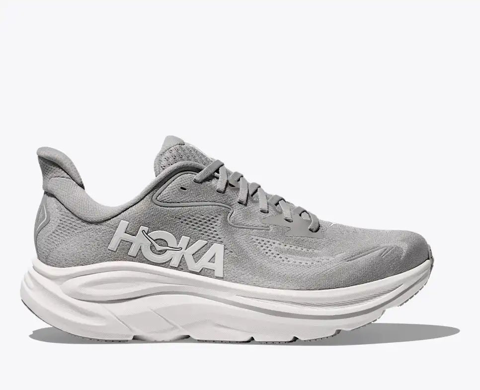 Hoka Clifton 10 — Gray / White