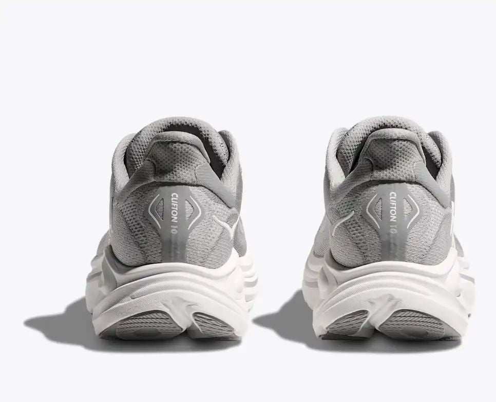 Hoka Clifton 10 — Gray / White