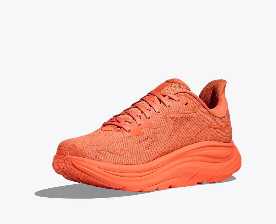 Hoka Clifton 10 — All Orange