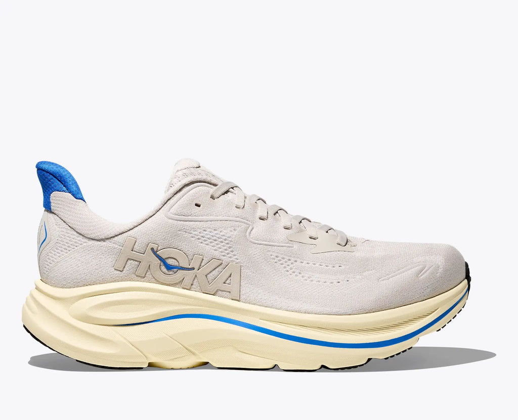 Hoka Clifton 10 — Off-White / Blue