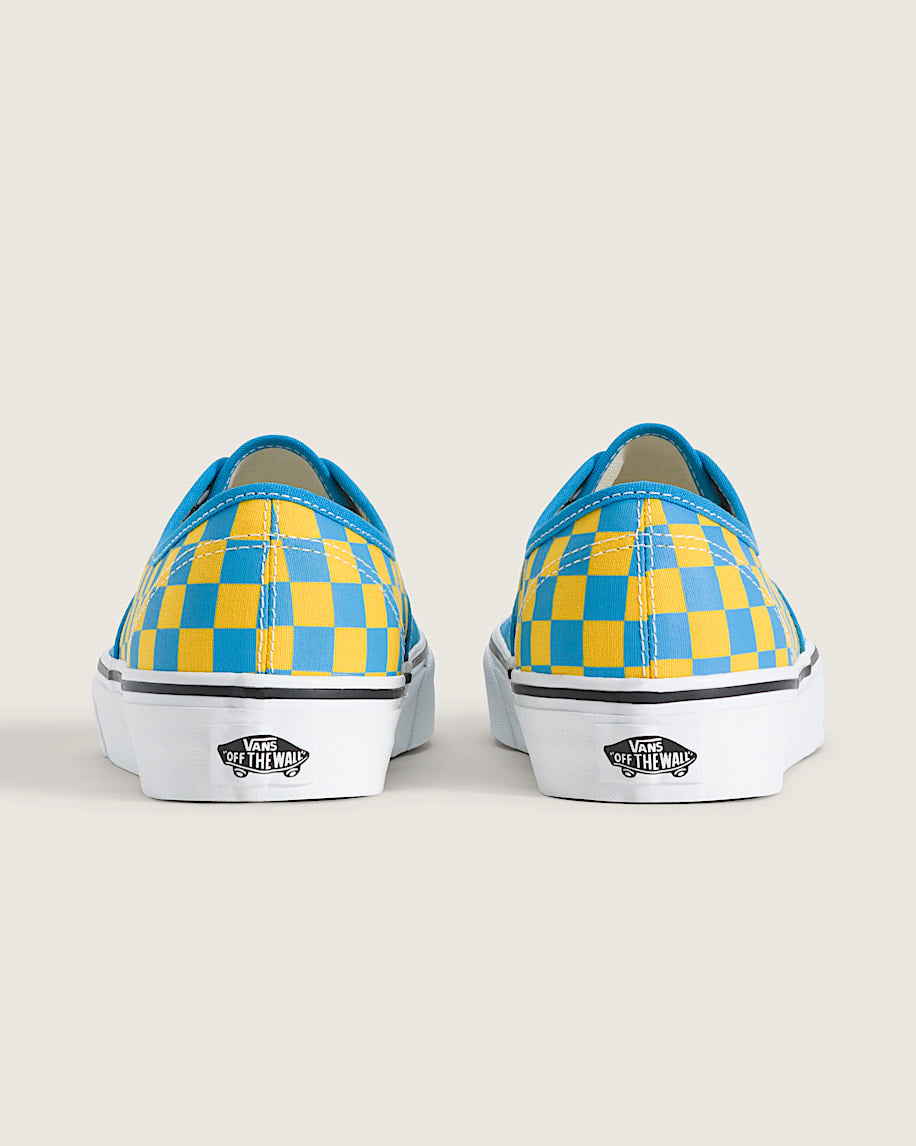 Vans Authentic Blue-Yellow Checkerboard