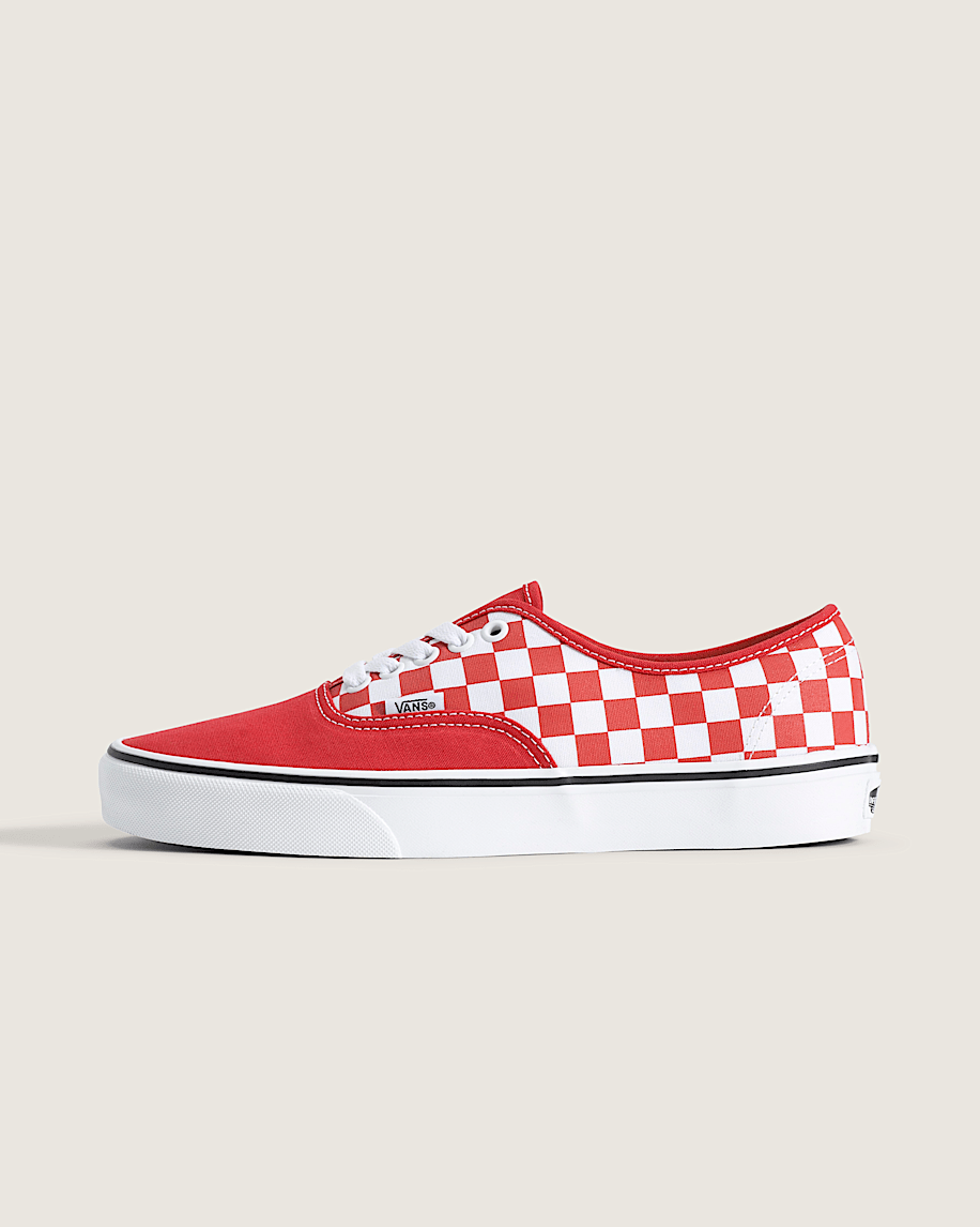 Vans Authentic Red-White Checkerboard