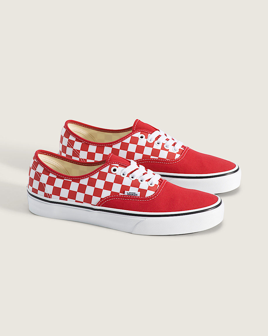Vans Authentic Red-White Checkerboard