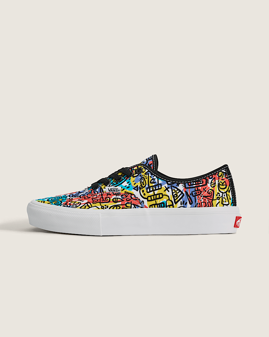 Vans Authentic Multicolor Graffiti Print