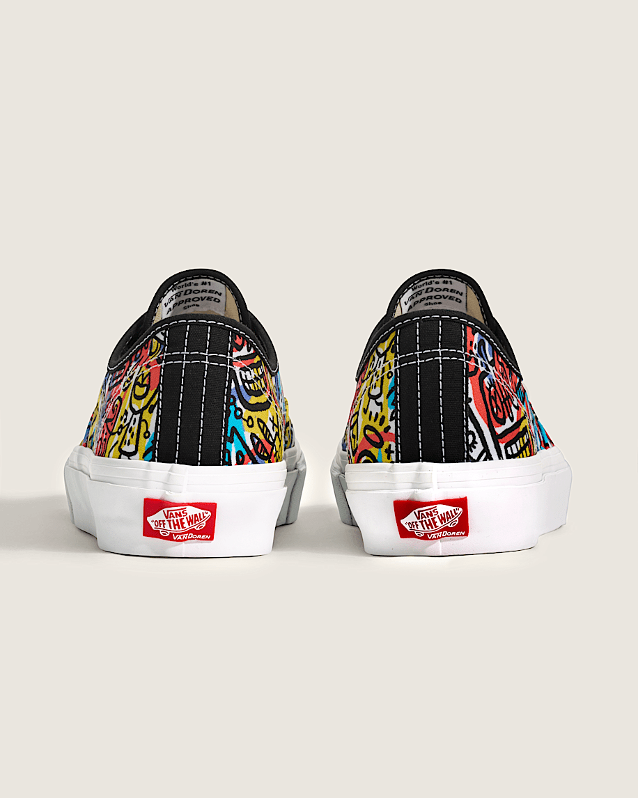 Vans Authentic Multicolor Graffiti Print