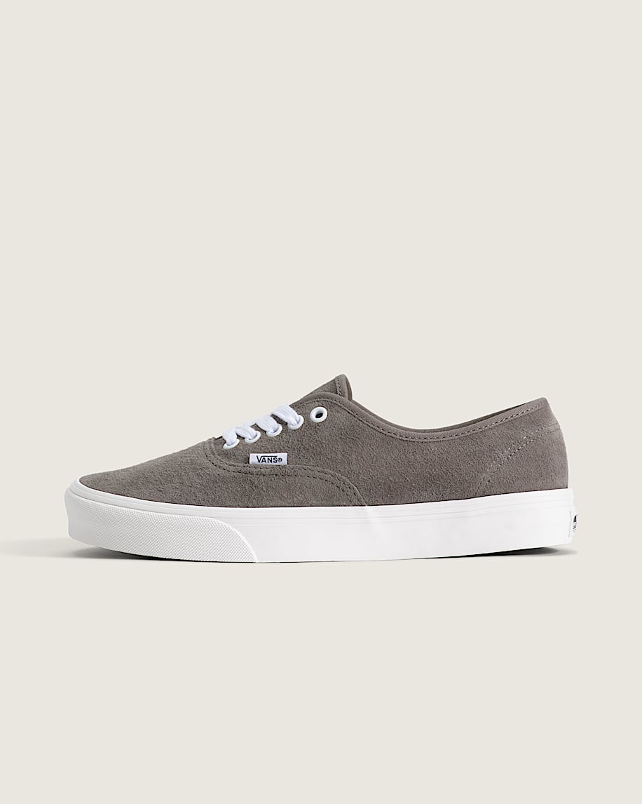 Vans Authentic Gray Suede White